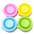 Candy Color Eco Friendly Food-Grade Silicone Folding Cup